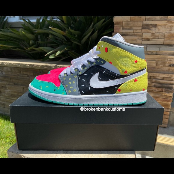 Custom Jordan 1 Saved By the Bell (low or mid) - Picture 8 of 9